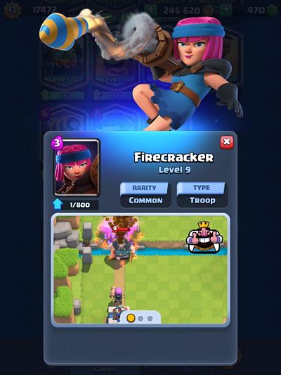 Clash Royale Firecracker Tips, Clash Royale Firecracker Stats