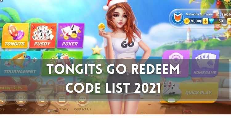 Tongits Go Gift Code 2021 June