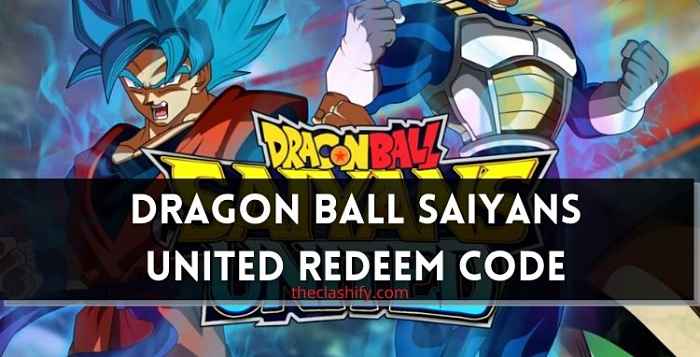 Dragon Ball Saiyans United Redeem Code June 2021