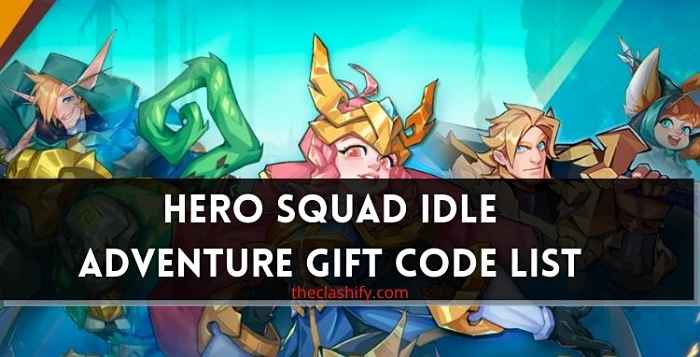 Hero Squad Idle Adventure Gift Code List