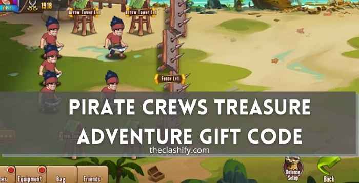 Pirate Crews Treasure Adventure Gift Code