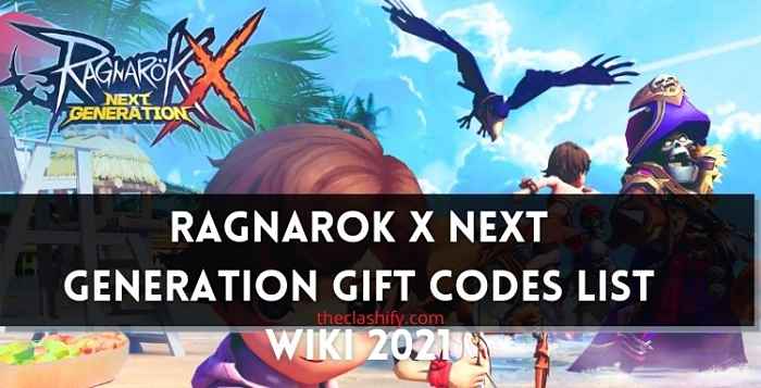 Ragnarok X Next Generation Gift Codes