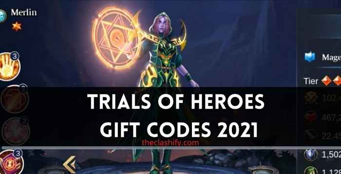 Trials of Heroes Gift Codes 2021