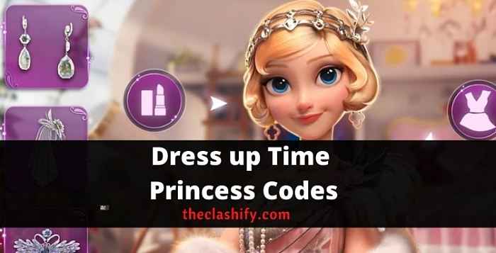 Dress up Time Princess Codes 2021 