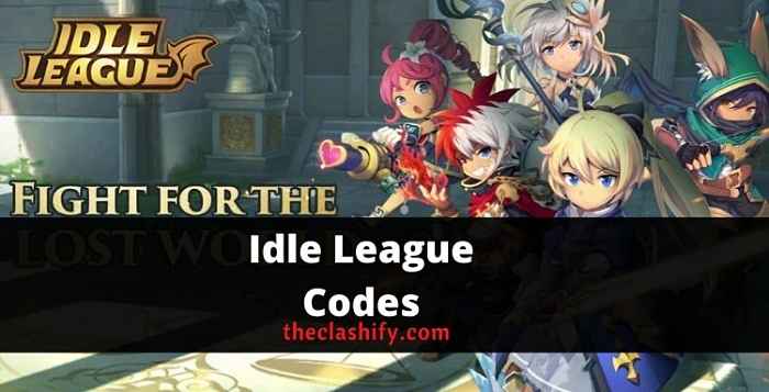 Idle League Codes 2021 September ( Today Code )