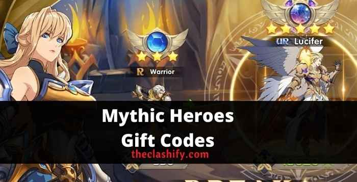 Mythic Heroes Gift Codes 