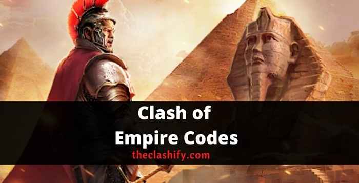 Clash of Empire Codes