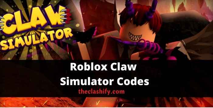 Roblox Claw Simulator Codes 2021 October