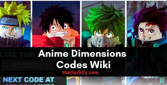 Anime Dimensions Codes Wiki ( 2021 November )