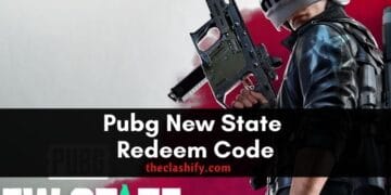 Pubg New State Redeem Code 2021 November 11