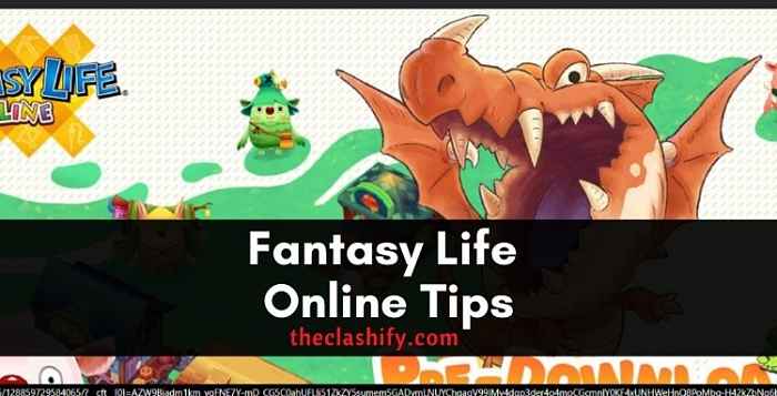 Fantasy Life Online Tips & Character Guide