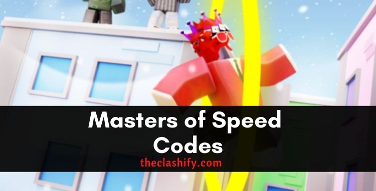 Masters of Speed Codes Wiki