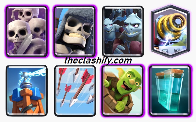 Sparky Giant Skeleton Rage Challenge Deck