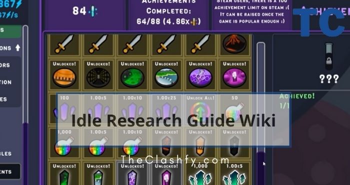 idle research cylinder update