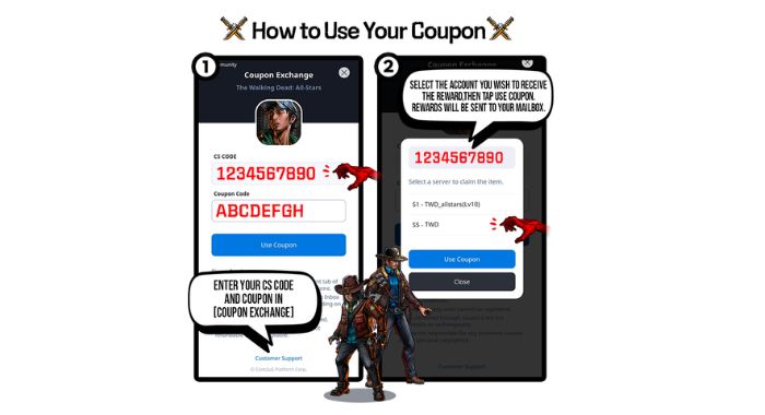 TWD All Star Coupon Codes 2023 (Working Exchange Codes)