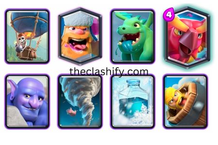 Lumberjack Balloon Clash Royale Phoenix Decks Wiki