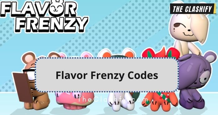 Flavor Frenzy Codes