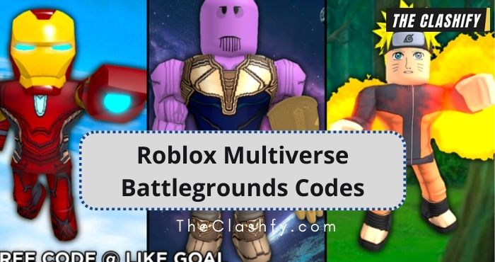 Roblox Multiverse Battlegrounds Codes