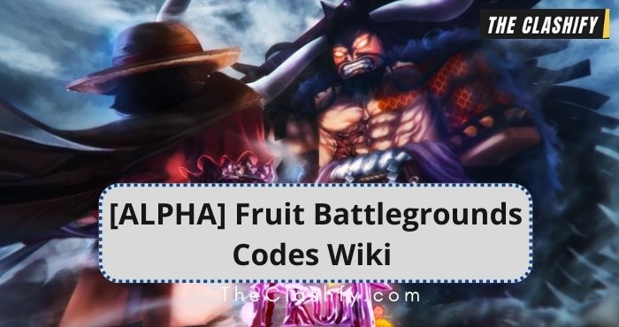 [ALPHA] Fruit Battlegrounds Codes Wiki
