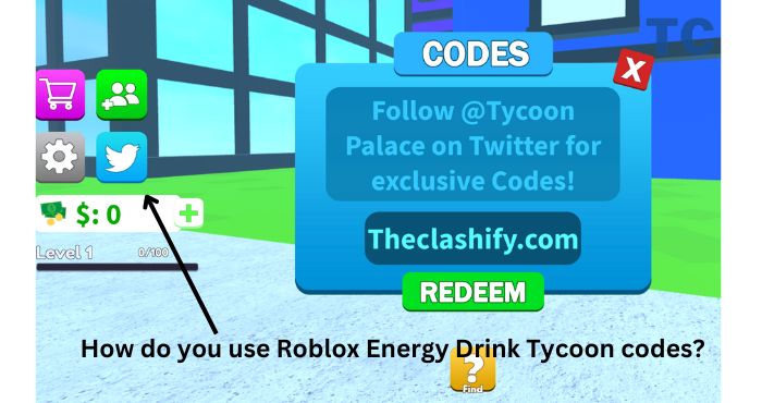 How do you use Roblox Energy Drink Tycoon codes?