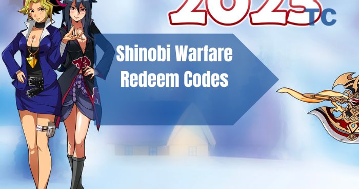 Shinobi Warfare Redeem Codes 
