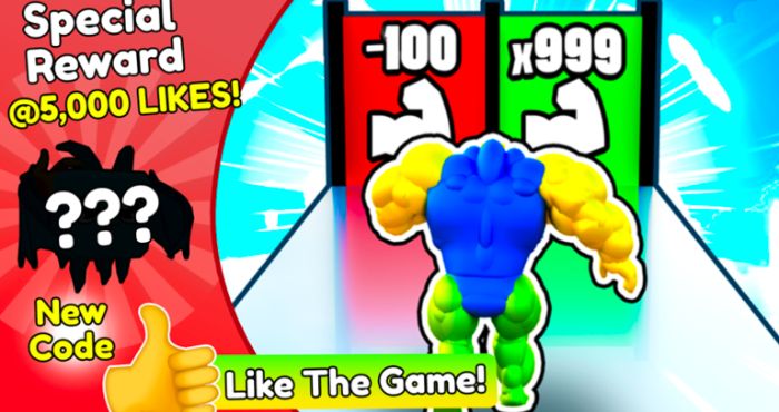 Strong Muscle Simulator [🌋HELL!] Codes