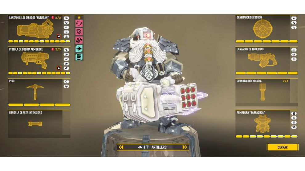 Best DRG Builds Gunner (Artillero)