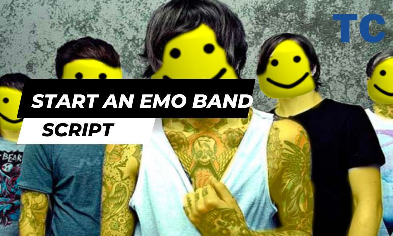 START AN EMO BAND FROM YOUR GARAGE TYCOON - Roblox