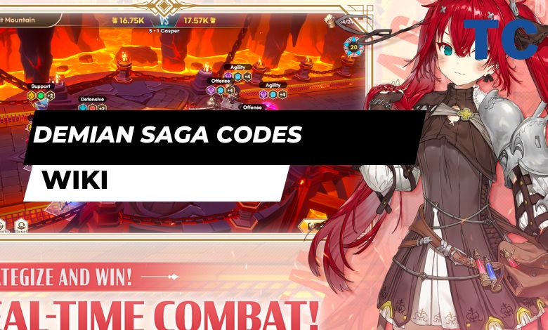 Demian Saga Codes