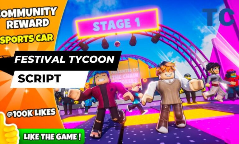 [FREE ITEMS] Festival Tycoon Script Pastebin (July 2023)