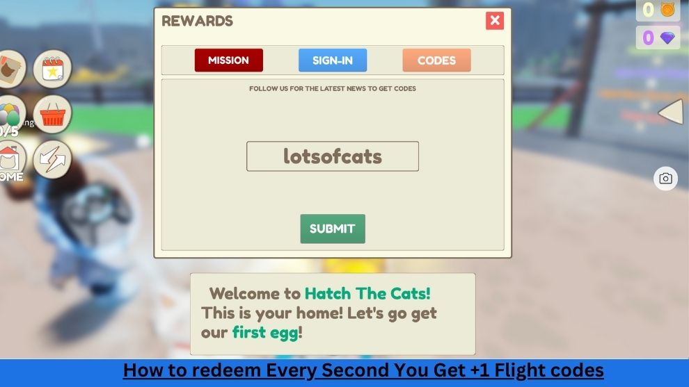 Hatch the Cats Codes