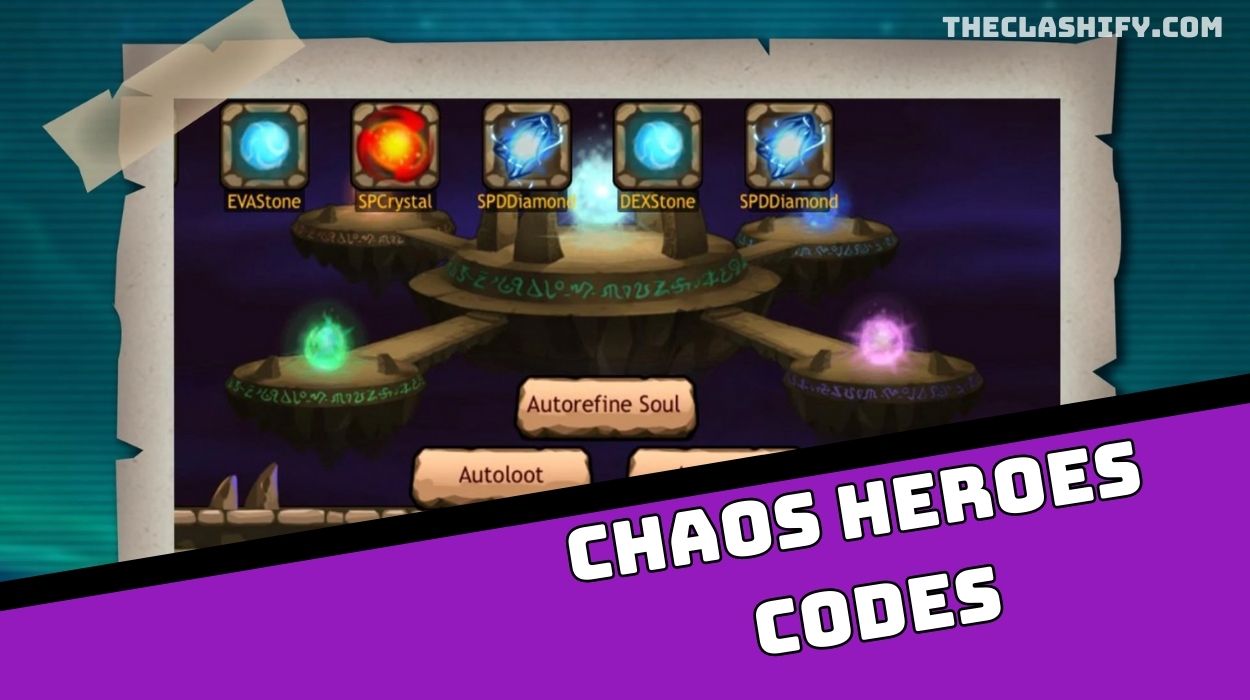 Chaos Heroes Codes