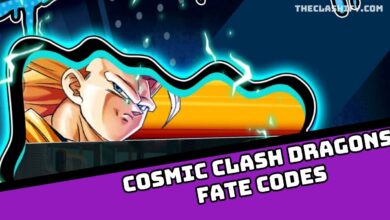 Cosmic Clash Dragons Fate Codes
