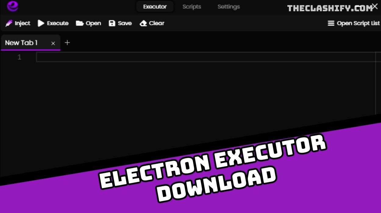 Electron x Script Menu, Electron x Executor Free