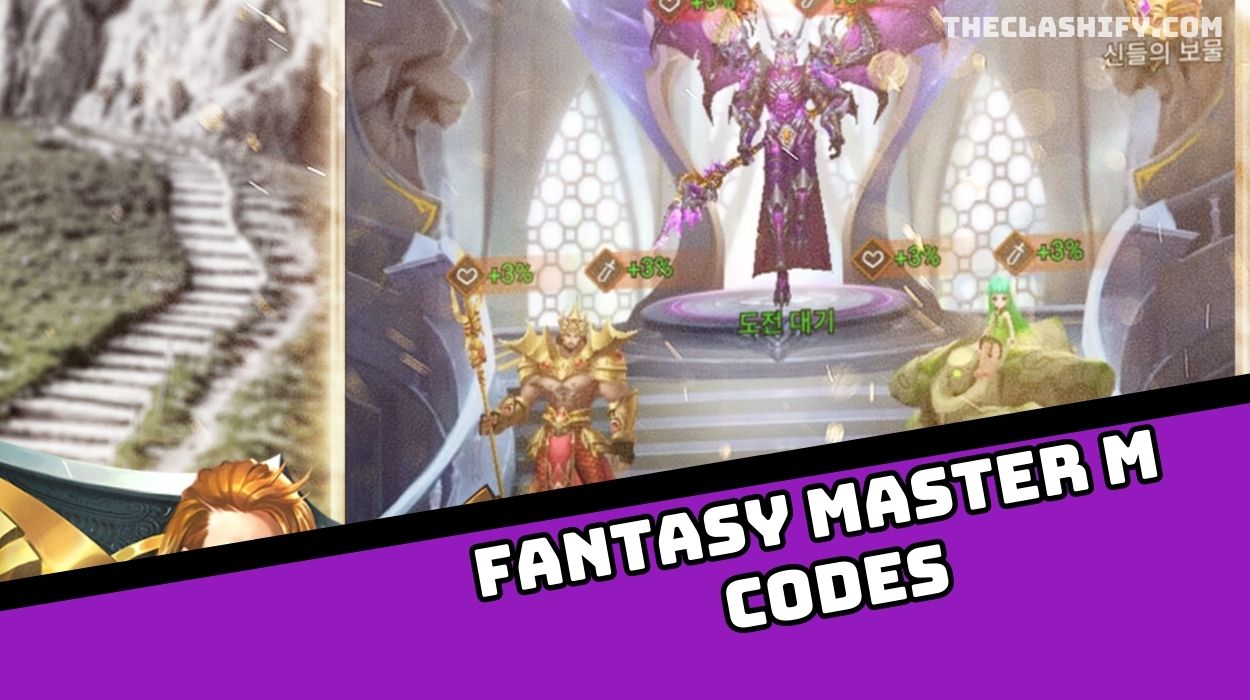 Fantasy Master M Codes