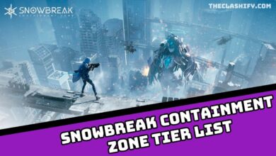 Snowbreak Containment Zone Tier list