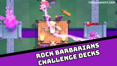 Rock Barbarians Challenge Decks