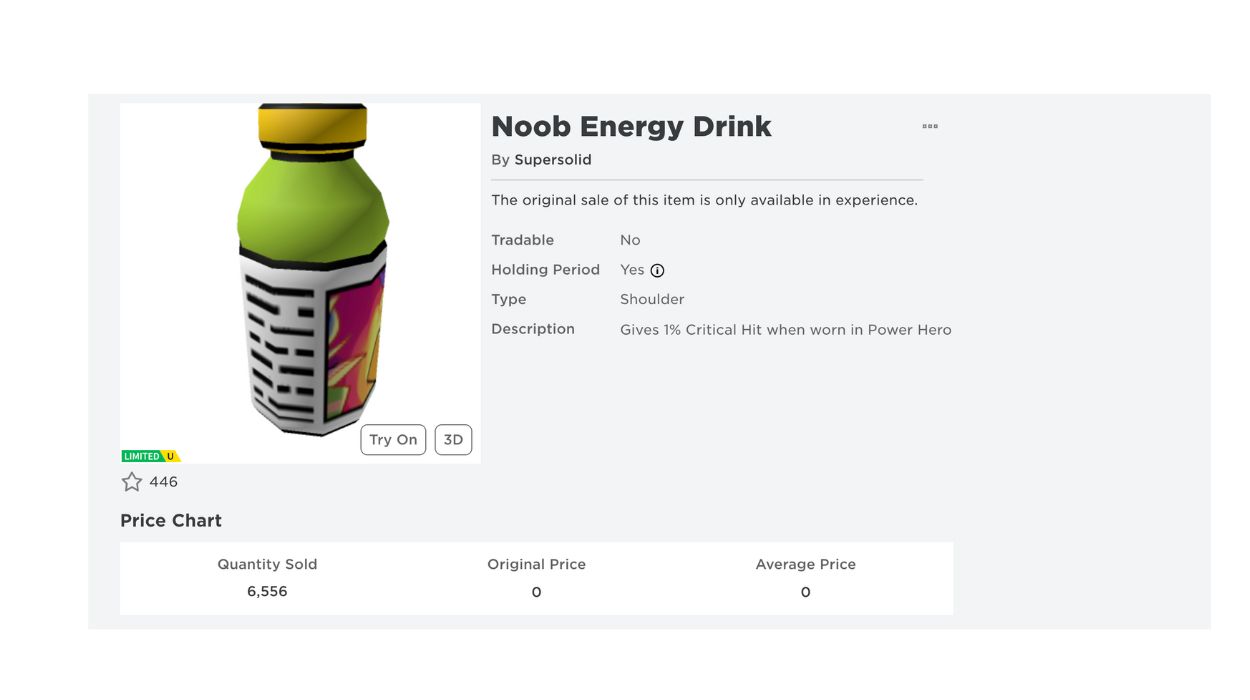 How To Get NOOB ENERGY DRINK on Power Hero Roblox