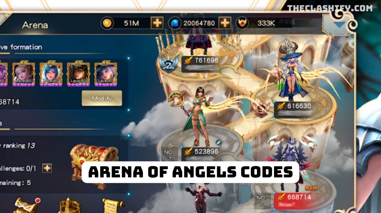 Arena of Angels Codes