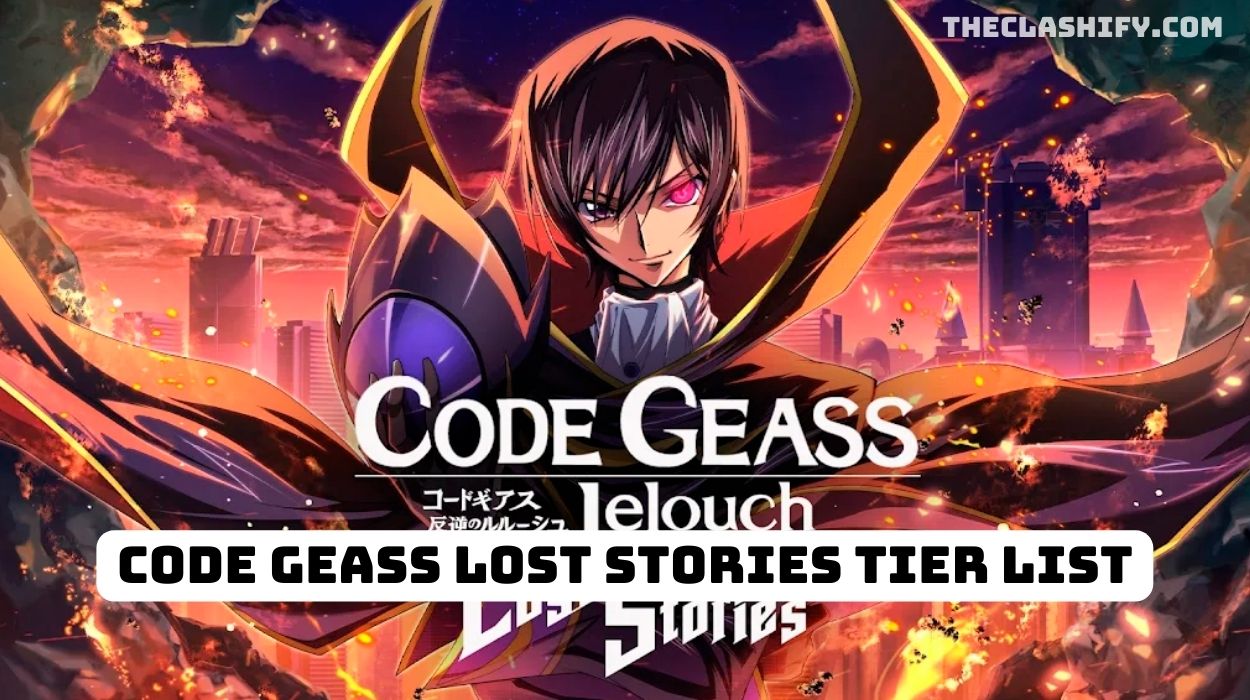 Code Geass Lost Stories Tier List