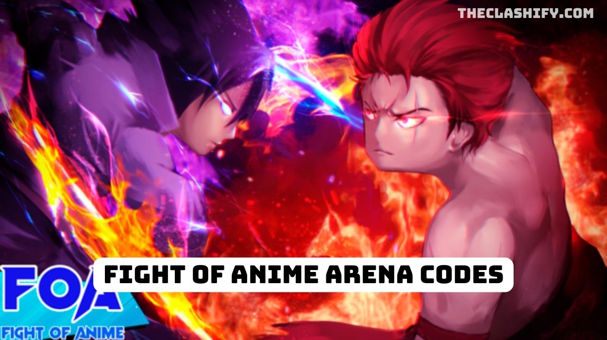 Fight Of Anime Arena Codes