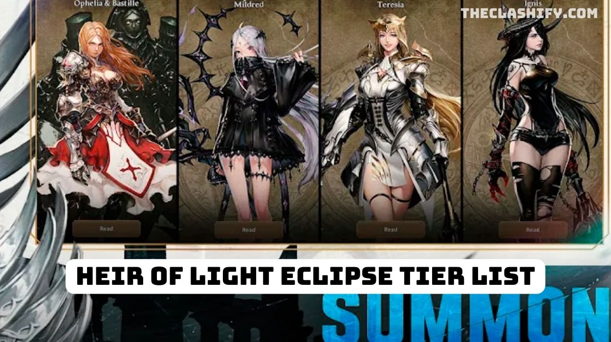 HOL Eclipse Tier List 2024 March Best Characters