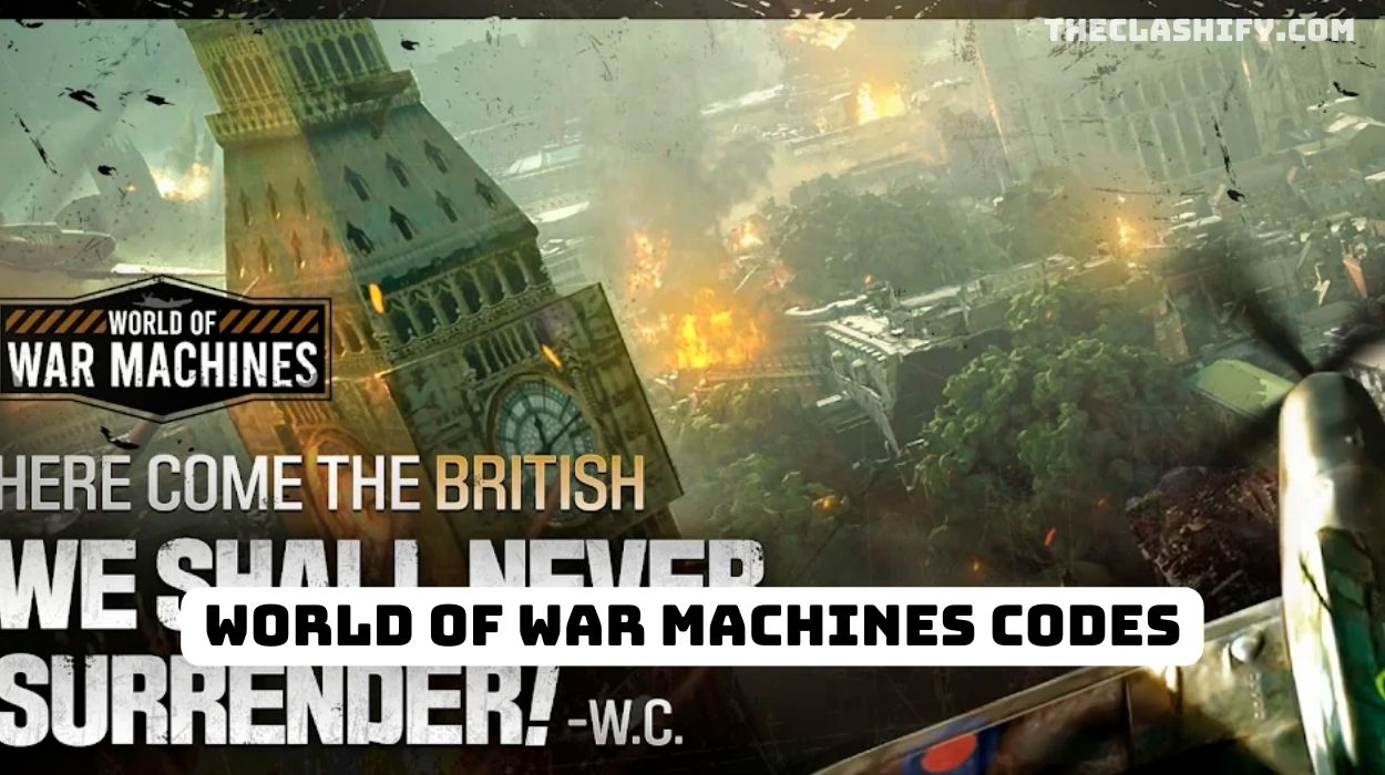 World of War Machines Codes 2023 December - Complete List