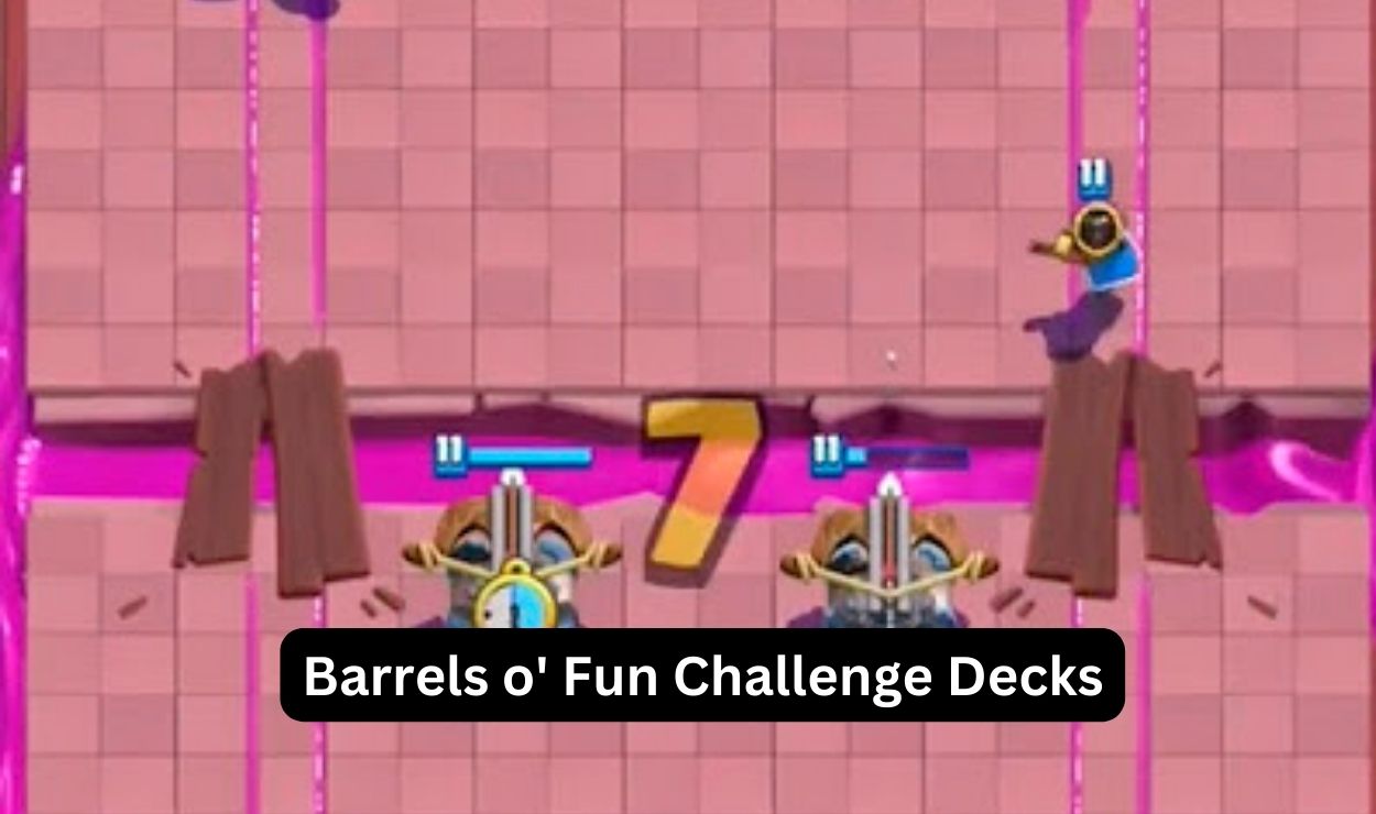 Barrels o' Fun Challenge Decks